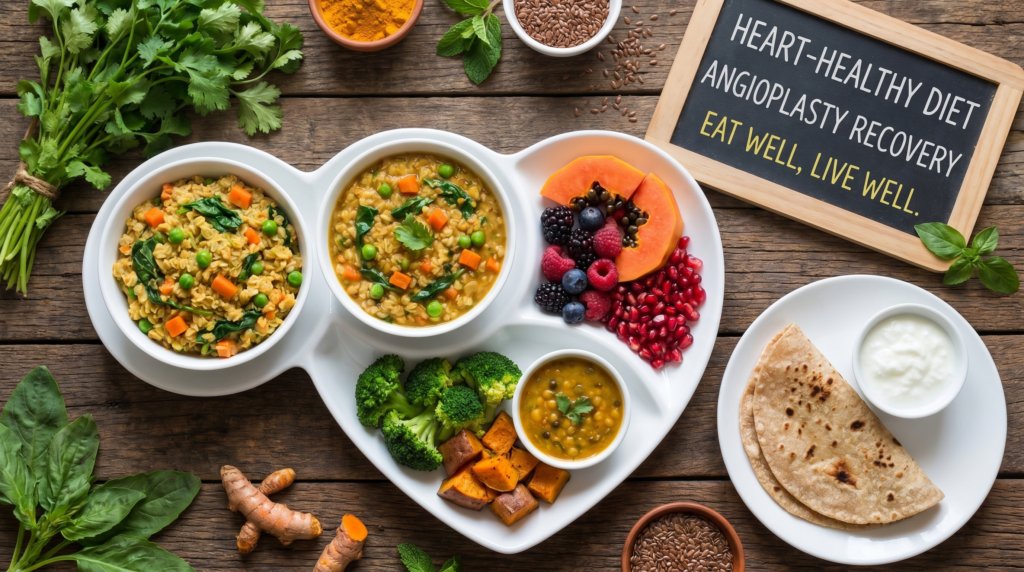 Heart healthy diet after angioplasty recovery