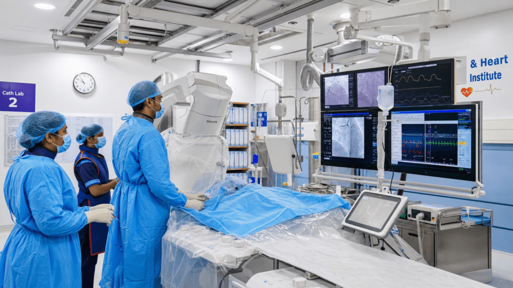 Advanced heart treatment technology in India